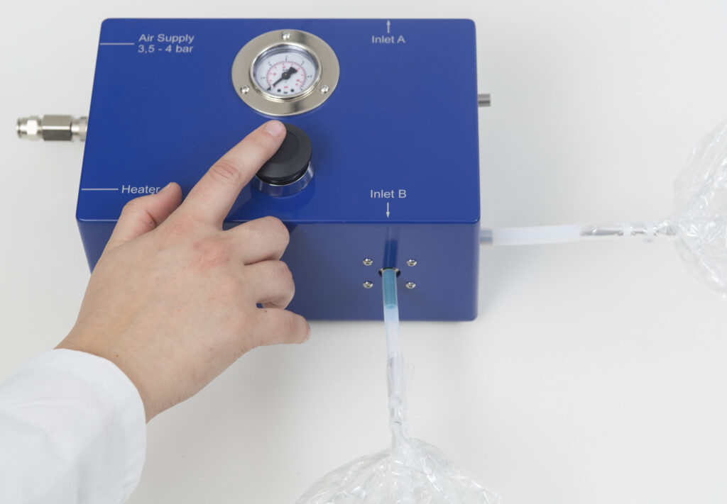 EPD prédélayage en laboratoire Olfasense