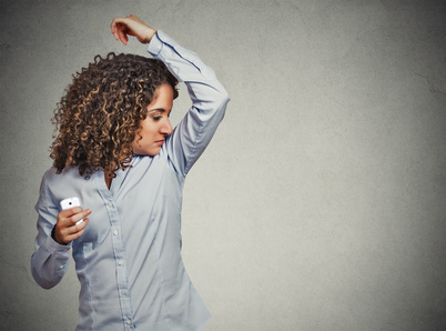 Odour testing deodorants