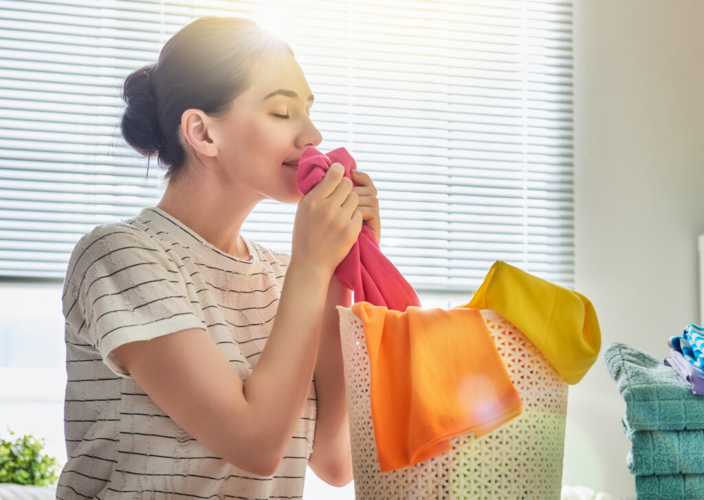 Odour testing detergent