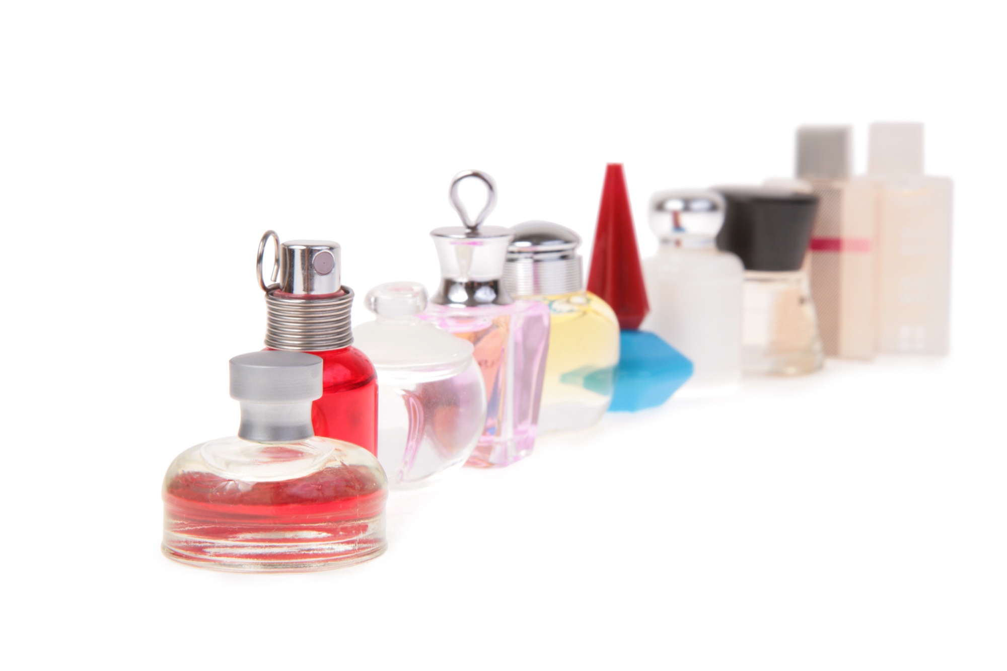 Odour testing fragrances