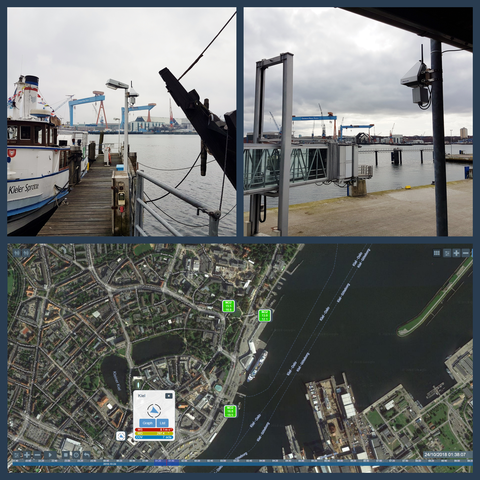 Olfasense supports Port of Kiel with air quality measurements around cruise ship terminal