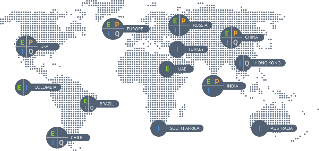 Olfasense projects worldwide