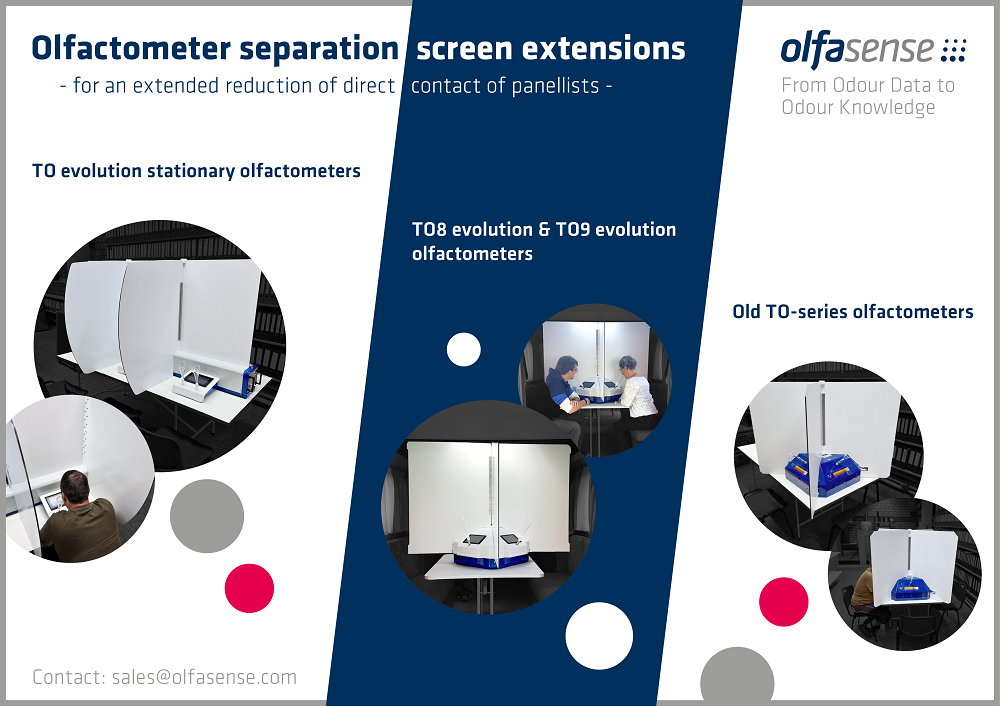 OS olfactometer separation screen