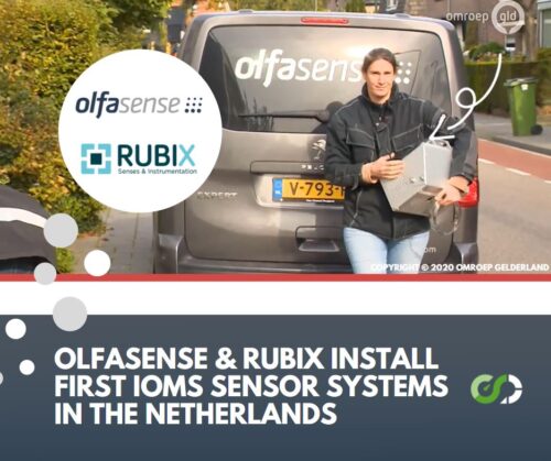 Olfasense and Rubix install first IOMS sensor systems in the Netherlands