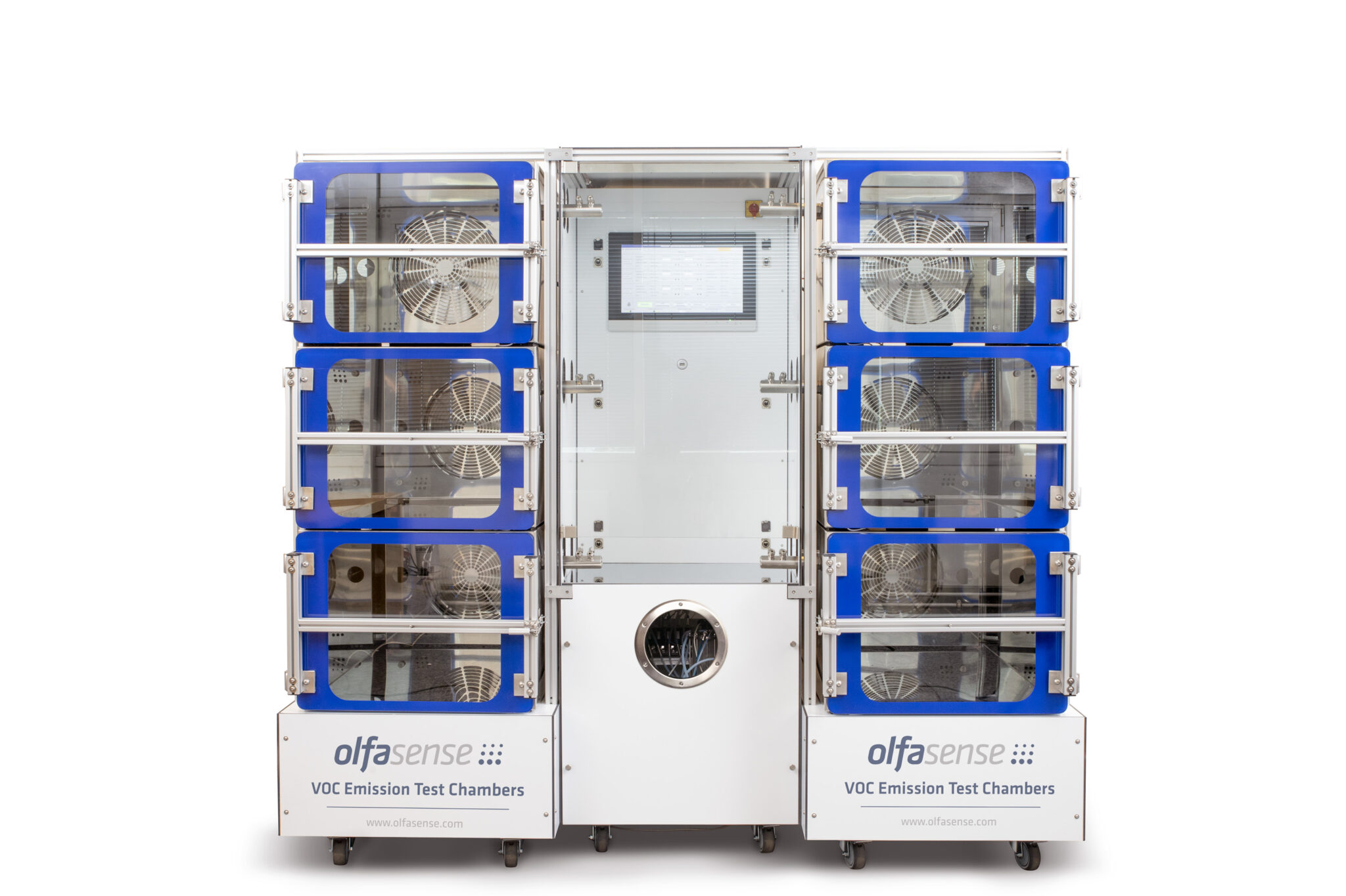 VOC emission test chamber system EK mRack Olfasense