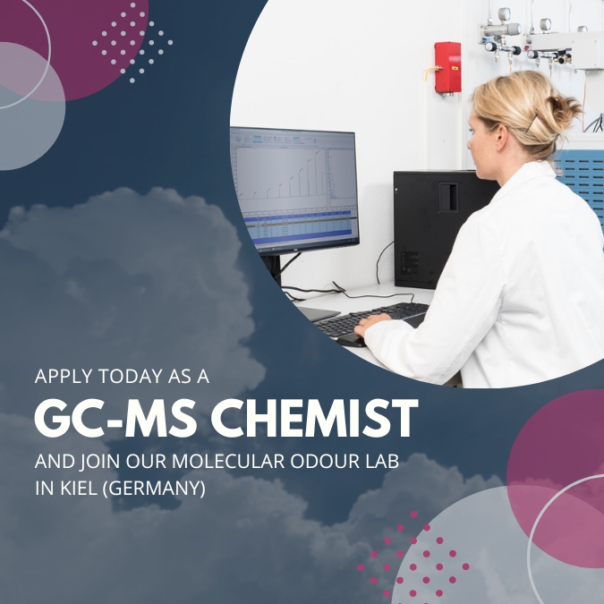Job offer chemist GCMS Germany