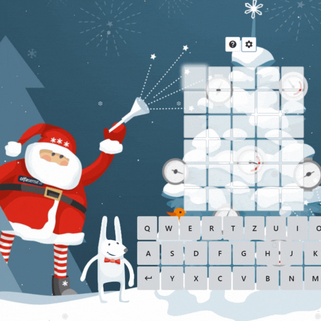 Olfasense Christmas Wordle